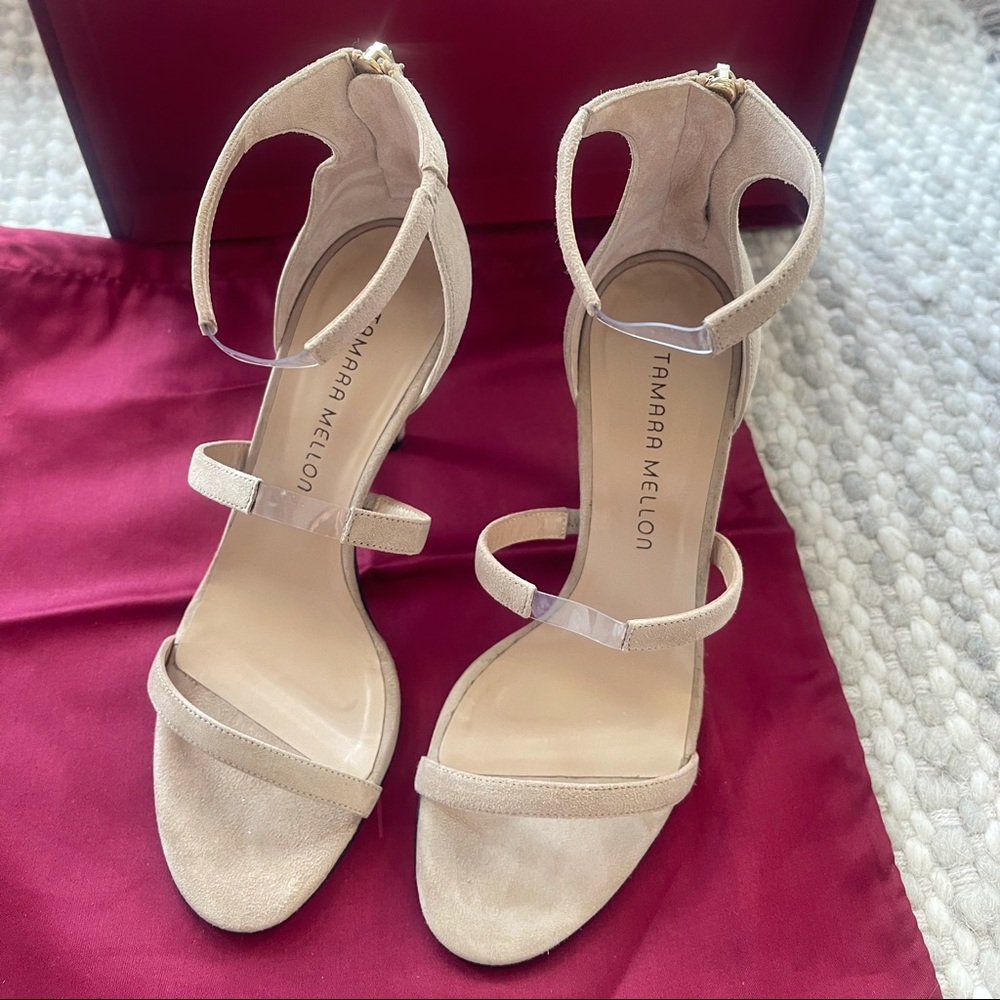 BRAND NEW NEVER WORN TAMARA MELLON FLATLINE STILETTO SANDALS